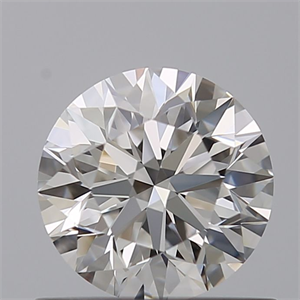 Picture of Natural Diamond 0.71 Carats, Round with Excellent Cut, E Color, VVS2 Clarity and Certified by GIA