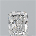 Diamante Natural 0.27 quilates, Radiante , Color E, claridad VS2 y certificado GIA