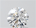 Lab Grown Diamond 0.93 Carats, Round with Ideal Cut, D Color, VS1 Clarity and Certified by IGI