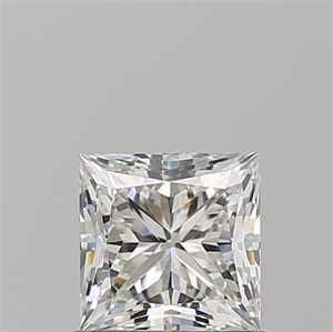 Foto Diamante Natural 1.01 quilates, Princesa , Color H, claridad VVS1 y certificado GIA de