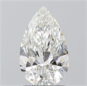 Natural Diamond 1.20 Carats, Pear with  Cut, G Color, VVS1 Clarity and Certified by GIA