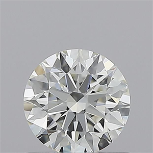 Picture of Natural Diamond 0.60 Carats, Round with Excellent Cut, I Color, VS1 Clarity and Certified by GIA