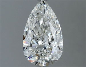 Foto Diamante Natural 1.00 quilates, De pera , Color G, claridad SI1 y certificado IGI de