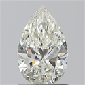 Natural Diamond 1.05 Carats, Pear with  Cut, H Color, VS1 Clarity and Certified by IGI