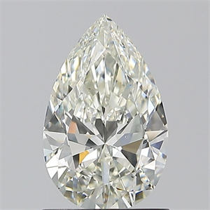 Picture of Natural Diamond 1.05 Carats, Pear with  Cut, H Color, VS1 Clarity and Certified by IGI