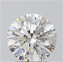 Natural Diamond 1.56 Carats, Round with Excellent Cut, H Color, VVS2 Clarity and Certified by GIA