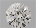 Natural Diamond 0.40 Carats, Round with Excellent Cut, H Color, VVS2 Clarity and Certified by GIA