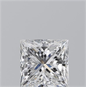 Diamante Natural 0.90 quilates, Princesa , Color E, claridad VVS2 y certificado GIA