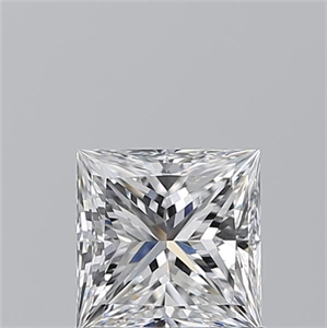 Foto Diamante Natural 0.90 quilates, Princesa , Color E, claridad VVS2 y certificado GIA de