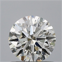 Diamante Natural 0.70 quilates, Redondo , Color G, claridad IF y certificado IGI