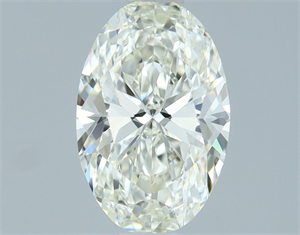 Picture of Natural Diamond 1.09 Carats, Oval with  Cut, I Color, IF Clarity and Certified by IGI