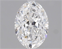 Natural Diamond 1.20 Carats, Oval with  Cut, D Color, VS1 Clarity and Certified by GIA