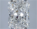 Natural Diamond 1.50 Carats, Radiant with  Cut, G Color, VVS1 Clarity and Certified by GIA