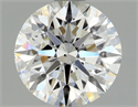 Natural Diamond 1.05 Carats, Round with Excellent Cut, H Color, SI1 Clarity and Certified by GIA