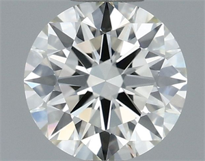 Picture of Natural Diamond 0.60 Carats, Round with Excellent Cut, J Color, VVS1 Clarity and Certified by IGI