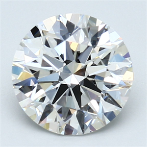 Foto Diamante Natural 2.01 quilates, Redondo , Color G, claridad SI1 y certificado GIA de