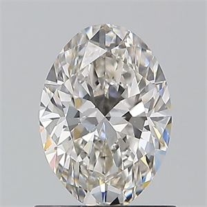 Picture of Natural Diamond 0.90 Carats, Oval with  Cut, G Color, VS2 Clarity and Certified by GIA