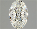 Diamante Natural 1.01 quilates, Ovalado , Color H, claridad VVS2 y certificado GIA
