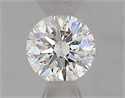 Natural Diamond 0.50 Carats, Round with Excellent Cut, F Color, SI1 Clarity and Certified by GIA