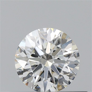 Picture of Natural Diamond 0.40 Carats, Round with Excellent Cut, I Color, VVS2 Clarity and Certified by GIA
