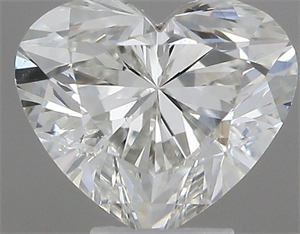 Picture of Natural Diamond 0.37 Carats, Heart with  Cut, G Color, VS2 Clarity and Certified by IGI
