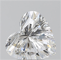 Natural Diamond 2.50 Carats, Heart with  Cut, E Color, VS2 Clarity and Certified by GIA
