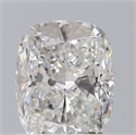 Natural Diamond 0.74 Carats, Cushion with  Cut, F Color, VVS1 Clarity and Certified by GIA