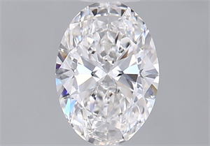 Foto Diamante Natural 0.40 quilates, Ovalado , Color F, claridad VVS2 y certificado GIA de