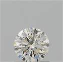 Diamante Natural 0.70 quilates, Redondo , Color K, claridad SI2 y certificado GIA