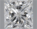 Natural Diamond 0.80 Carats, Princess with  Cut, I Color, VS1 Clarity and Certified by GIA