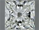 Natural Diamond 1.01 Carats, Princess with  Cut, J Color, VVS1 Clarity and Certified by IGI