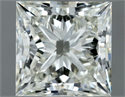 Natural Diamond 1.01 Carats, Princess with  Cut, J Color, VVS1 Clarity and Certified by IGI