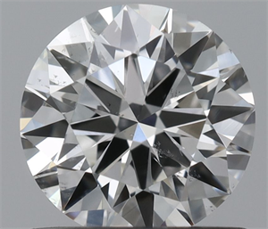 Picture of Natural Diamond 0.70 Carats, Round with Excellent Cut, F Color, SI1 Clarity and Certified by IGI