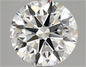 Del inventario de diamantes de laboratorio, 2.04 quilates, Redondo , Color E, claridad VS1 y certificado GIA