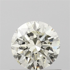 Picture of Natural Diamond 0.71 Carats, Round with Very Good Cut, J Color, SI2 Clarity and Certified by IGI