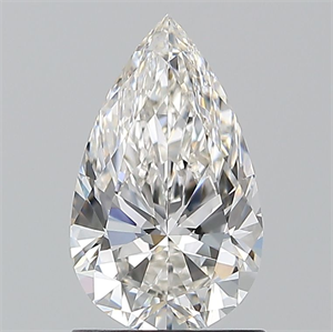 Picture of Natural Diamond 1.20 Carats, Pear with  Cut, F Color, VVS1 Clarity and Certified by GIA