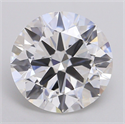 Lab Grown Diamond 7.00 Carats, Round with Excellent Cut, F Color, VS1 Clarity and Certified by IGI
