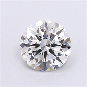 Picture of Lab Grown Diamond 1.05 Carats, Round with Excellent Cut, F Color, VS1 Clarity and Certified by IGI