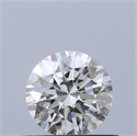 Diamante Natural 0.52 quilates, Redondo , Color H, claridad IF y certificado IGI