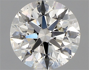 Foto Diamante Natural 0.82 quilates, Redondo , Color G, claridad SI2 y certificado GIA de