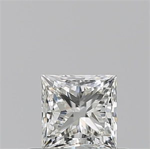 Picture of Natural Diamond 0.52 Carats, Princess with  Cut, J Color, VVS1 Clarity and Certified by GIA