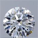 Diamante Natural 0.50 quilates, Redondo , Color G, claridad VVS2 y certificado GIA