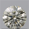 Natural Diamond 0.40 Carats, Round with Excellent Cut, M Color, VVS1 Clarity and Certified by IGI
