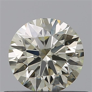 Picture of Natural Diamond 0.40 Carats, Round with Excellent Cut, M Color, VVS1 Clarity and Certified by IGI