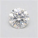 Diamante Natural 0.56 quilates, Redondo , Color H, claridad SI2 y certificado IGI