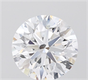 Lab Grown Diamond 3.01 Carats, Round with Excellent Cut, D Color, IF Clarity and Certified by IGI