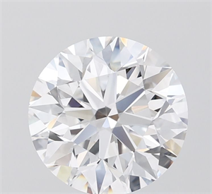 Picture of Lab Grown Diamond 3.01 Carats, Round with Excellent Cut, D Color, IF Clarity and Certified by IGI