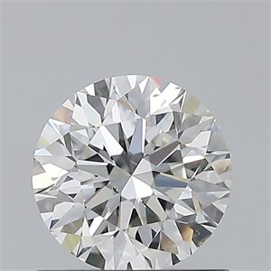 Foto Diamante Natural 0.80 quilates, Redondo , Color F, claridad SI1 y certificado GIA de