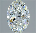 Natural Diamond 1.01 Carats, Oval with  Cut, G Color, VVS1 Clarity and Certified by GIA