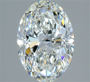 Picture of Natural Diamond 1.01 Carats, Oval with  Cut, G Color, VVS1 Clarity and Certified by GIA